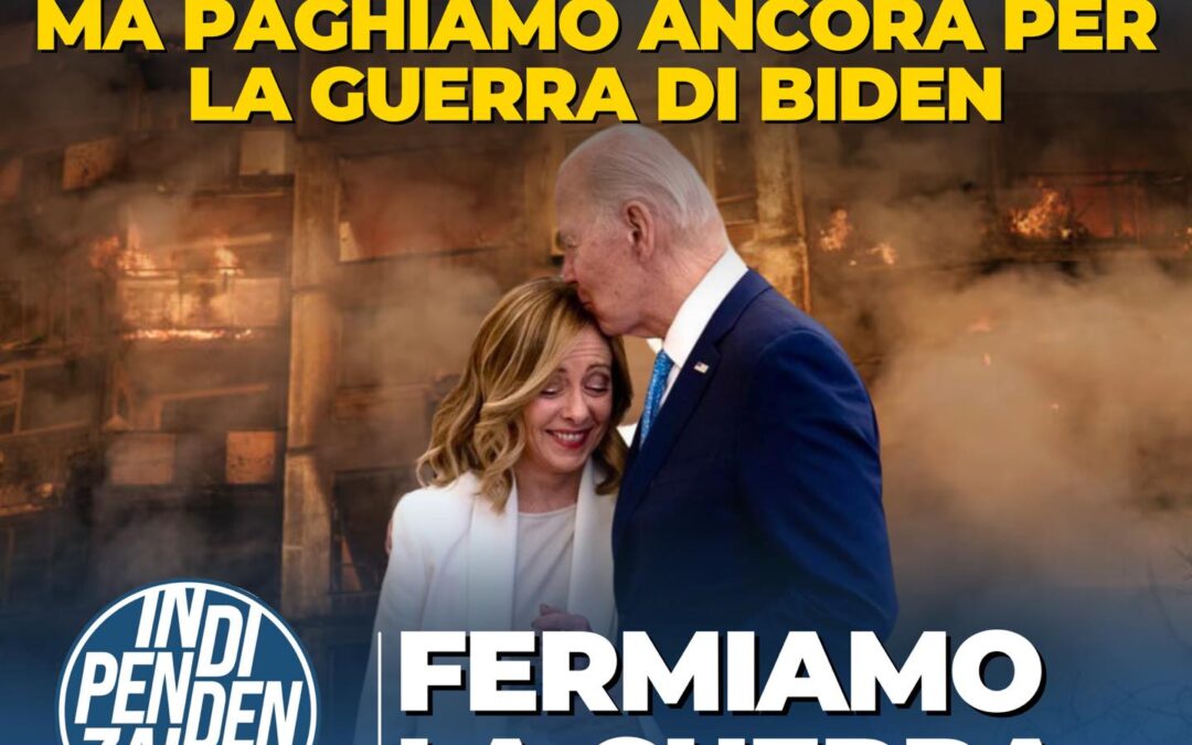 NIENTE SOLDI PER LA SANITA’, I GUERRAFONDAI ASSATANATI